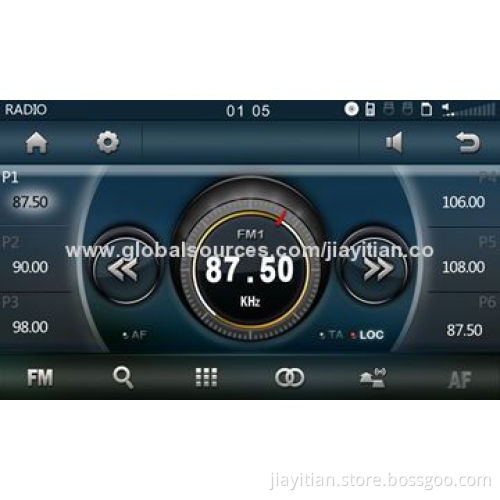 8-inch Car Multimedia Player/Navigation System for Honda Fit 2014, Supports BT/GPS/iPod/USB/SD